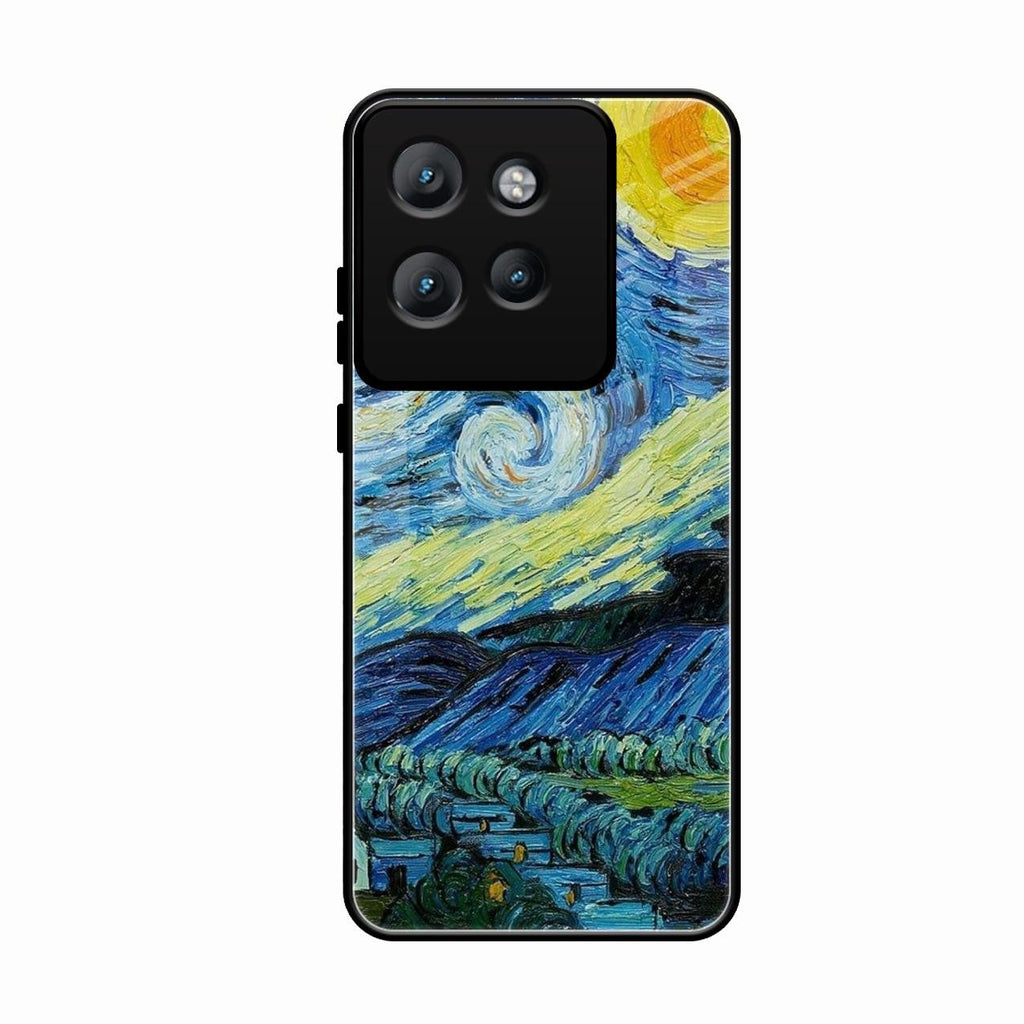 Van Gogh Art Glass Case Cover For Motorola Edge 50 Neo