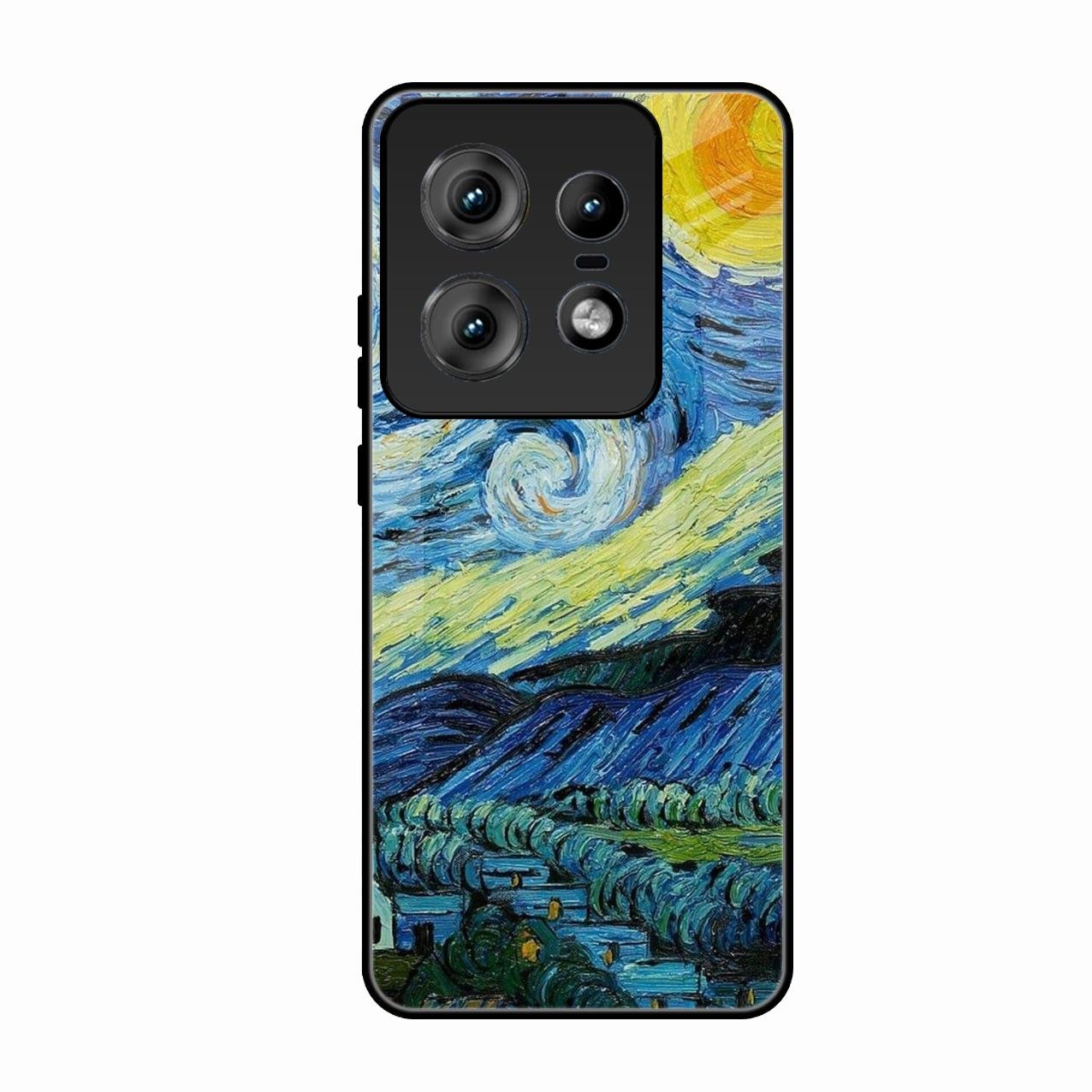Van Gogh Art Glass Case Cover For Motorola
