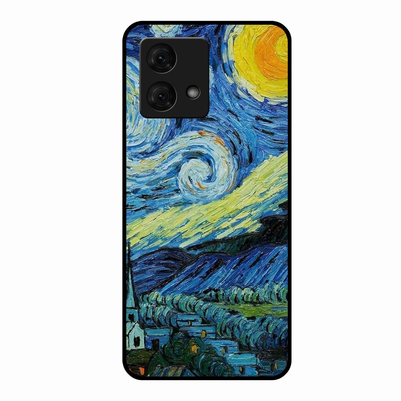 Van Gogh Art Glass Case Cover For Motorola
