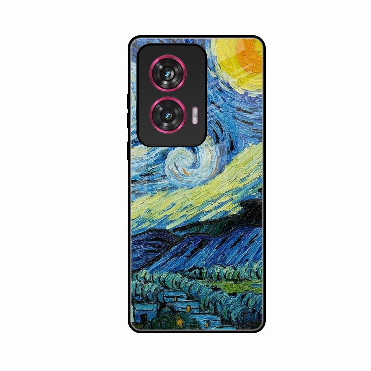 Van Gogh Art Glass Case Cover For Motorola G85 5G