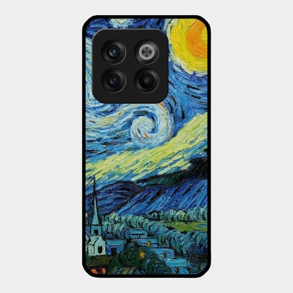 Van Gogh Art Glass Case Cover For Oneplus 10T 5G