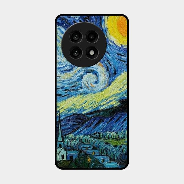 Van Gogh Art Glass Case Cover For Oneplus 13R 5G