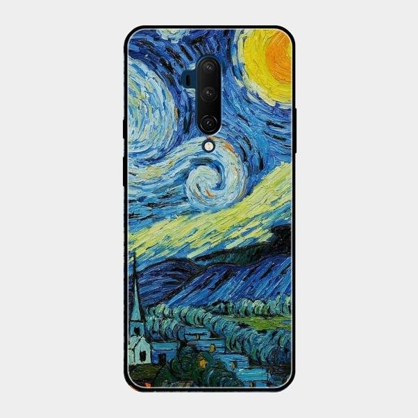 Van Gogh Art Glass Case Cover For Oneplus