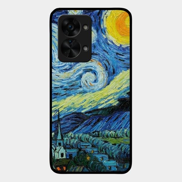 Van Gogh Art Glass Case Cover For Oneplus