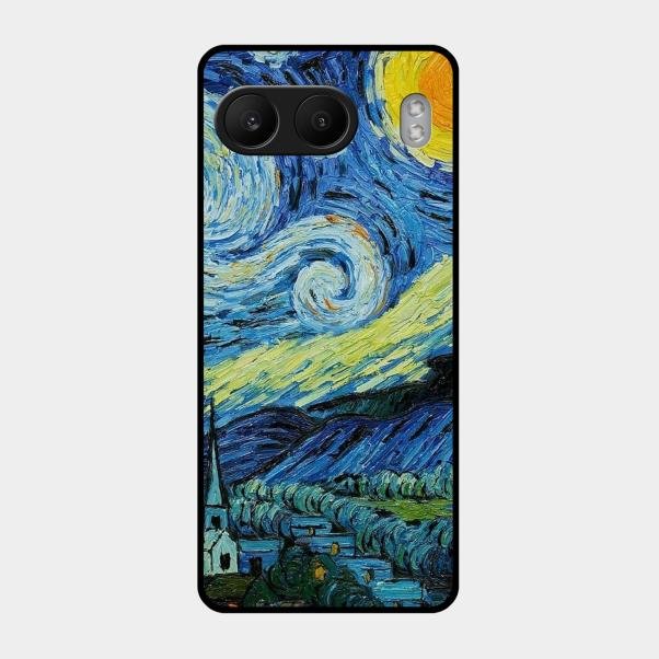 Van Gogh Art Glass Case Cover For Oneplus - ShopOnCliQ