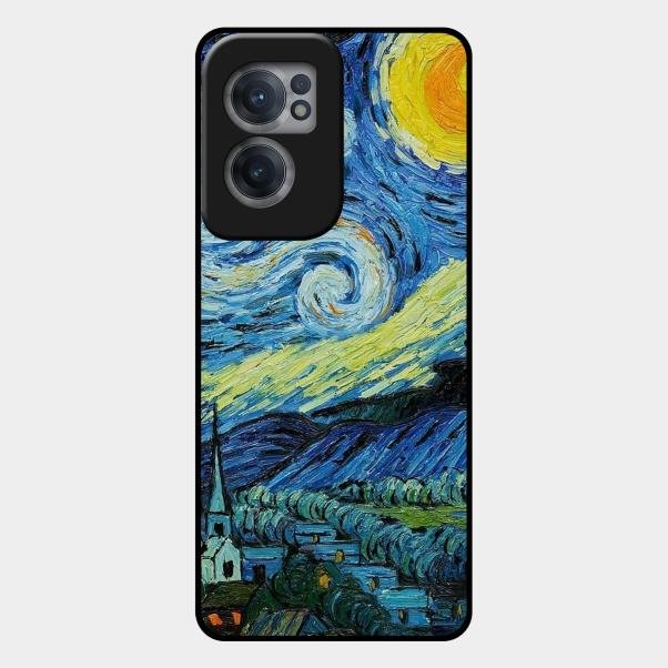 Van Gogh Art Glass Case Cover For Oneplus