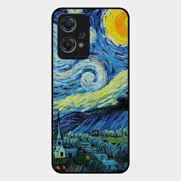 Van Gogh Art Glass Case Cover For Oneplus Nord Ce 2 Lite 5G
