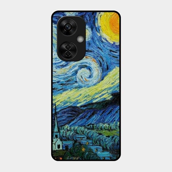 Van Gogh Art Glass Case Cover For Oneplus
