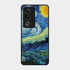 Van Gogh Art Glass Case Cover For Oppo A3 Pro 5G