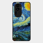 Van Gogh Art Glass Case Cover For Oppo Reno 10 Pro Plus 5G