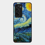 Van Gogh Art Glass Case Cover For Oppo Reno 12 5G