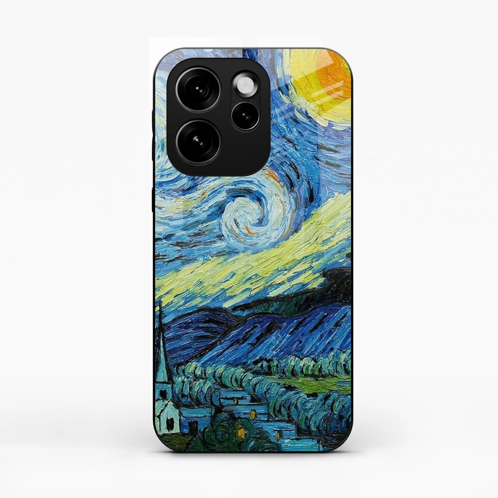 Van Gogh Art Glass Case Cover For Oppo Reno15 Pro Mini 5G