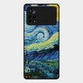 Van Gogh Art Glass Case Cover For Poco X4 Pro 5G