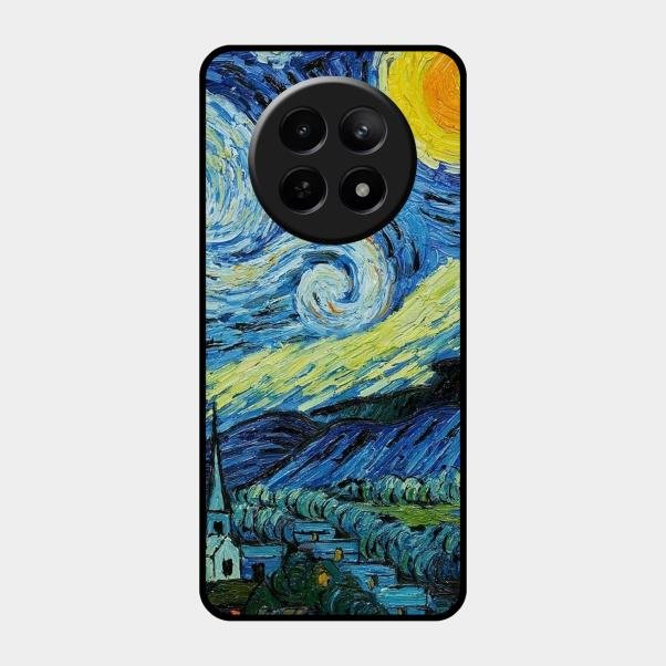 Van Gogh Art Glass Case Cover For Realme 12 5G