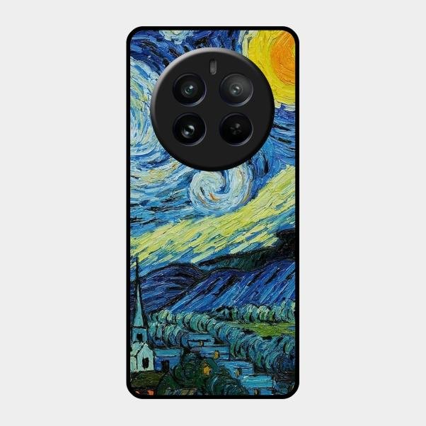 Van Gogh Art Glass Case Cover For Realme - ShopOnCliQ