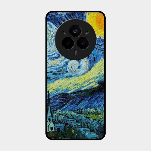 Van Gogh Art Glass Case Cover For Realme - ShopOnCliQ