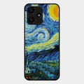 Van Gogh Art Glass Case Cover For Redmi 12 5G