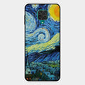 Van Gogh Art Glass Case Cover For Redmi Note 10 Lite