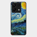 Van Gogh Art Glass Case Cover For Redmi Note 13 Pro 5G