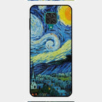 Van Gogh Art Glass Case Cover For Redmi Note 9 Pro