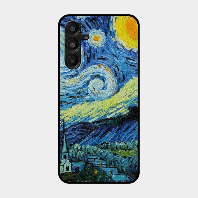 Van Gogh Art Glass Case Cover For Samsung - ShopOnCliQ