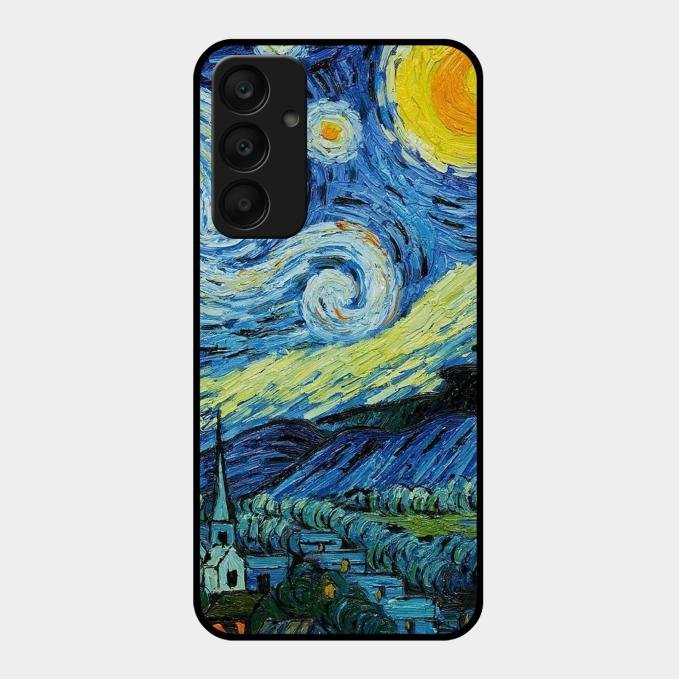 Van Gogh Art Glass Case Cover For Samsung - ShopOnCliQ