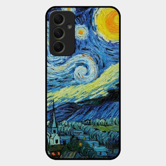 Van Gogh Art Glass Case Cover For Samsung Galaxy A34 5G