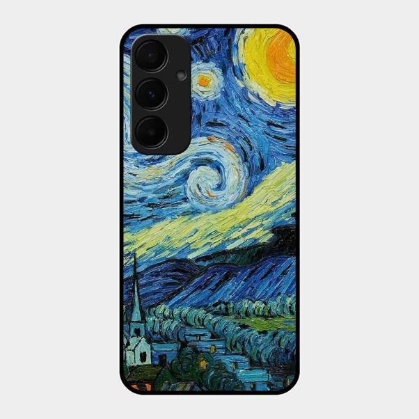 Van Gogh Art Glass Case Cover For Samsung - ShopOnCliQ