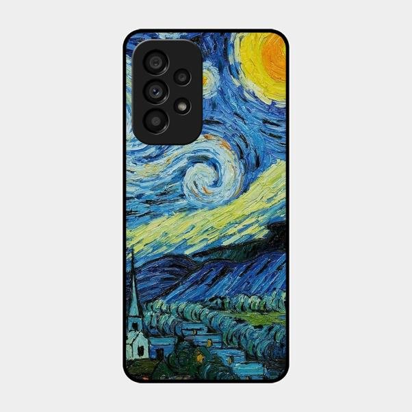 Van Gogh Art Glass Case Cover For Samsung - ShopOnCliQ