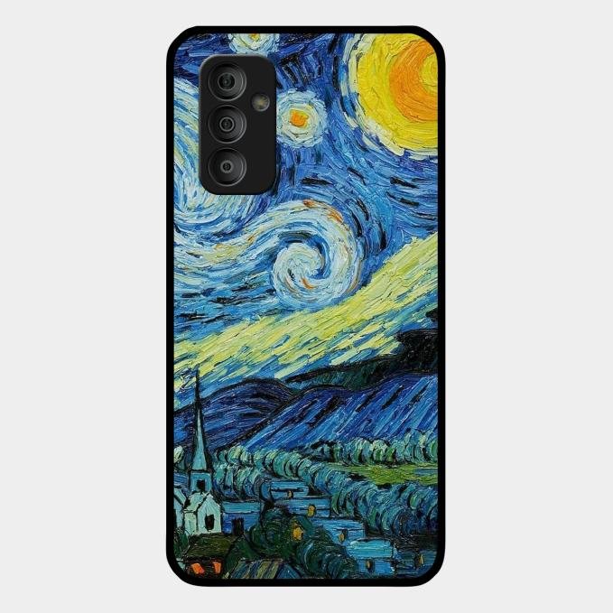 Van Gogh Art Glass Case Cover For Samsung - ShopOnCliQ
