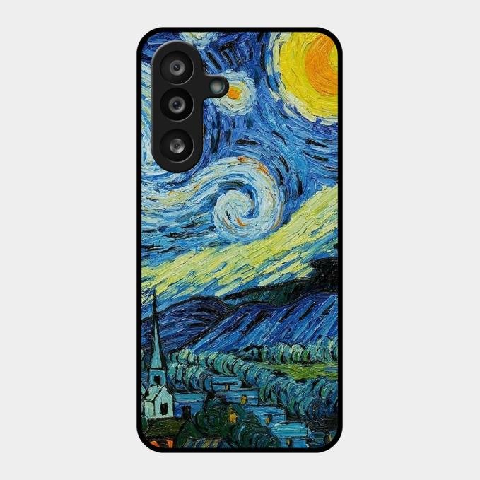 Van Gogh Art Glass Case Cover For Samsung - ShopOnCliQ