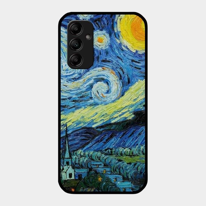Van Gogh Art Glass Case Cover For Samsung - ShopOnCliQ