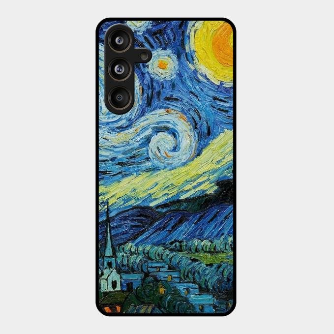 Van Gogh Art Glass Case Cover For Samsung - ShopOnCliQ