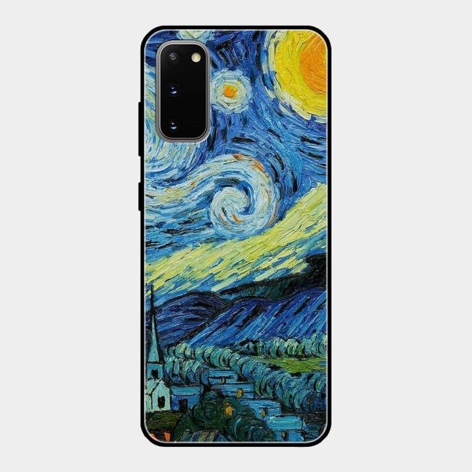 Van Gogh Art Glass Case Cover For Samsung - ShopOnCliQ