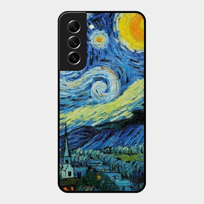 Van Gogh Art Glass Case Cover For Samsung - ShopOnCliQ