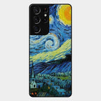 Van Gogh Art Glass Case Cover For Samsung Galaxy S21 Ultra