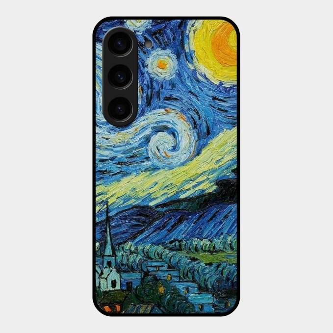 Van Gogh Art Glass Case Cover For Samsung Galaxy S23 5G