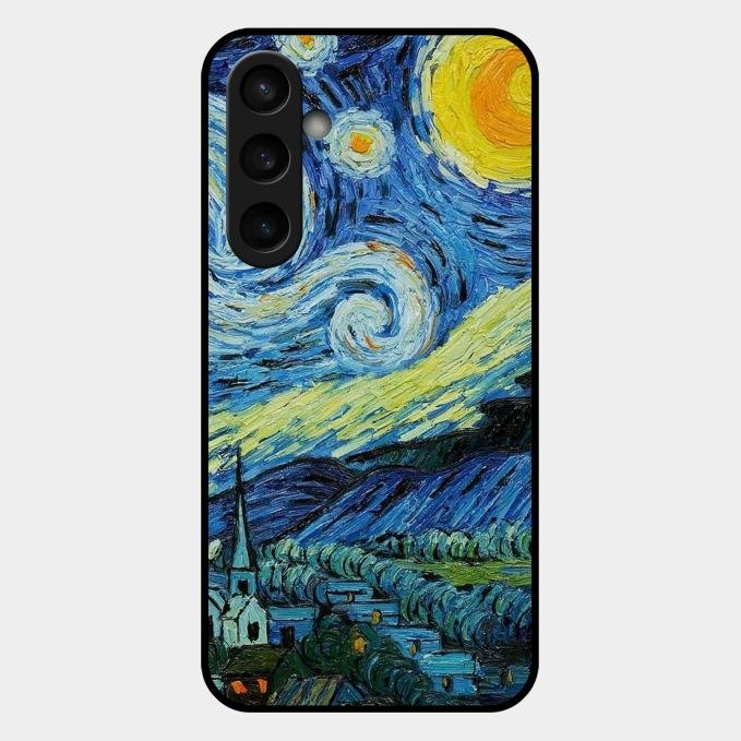 Van Gogh Art Glass Case Cover For Samsung Galaxy S23 Fe 5G