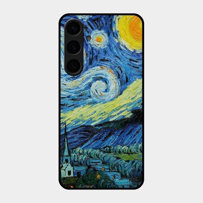 Van Gogh Art Glass Case Cover For Samsung - ShopOnCliQ