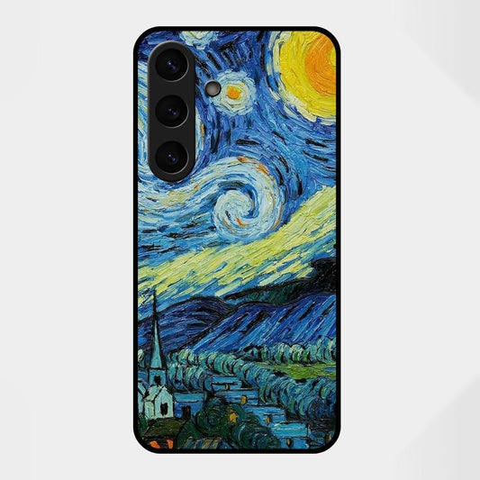 Van Gogh Art Glass Case Cover For Samsung