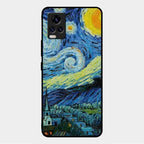 Van Gogh Art Glass Case Cover For Vivo V20 2021