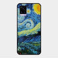 Van Gogh Art Glass Case Cover For Vivo V20