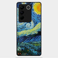 Van Gogh Art Glass Case Cover For Vivo V27 Pro 5G