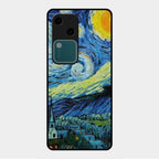 Van Gogh Art Glass Case Cover For Vivo V30 5G