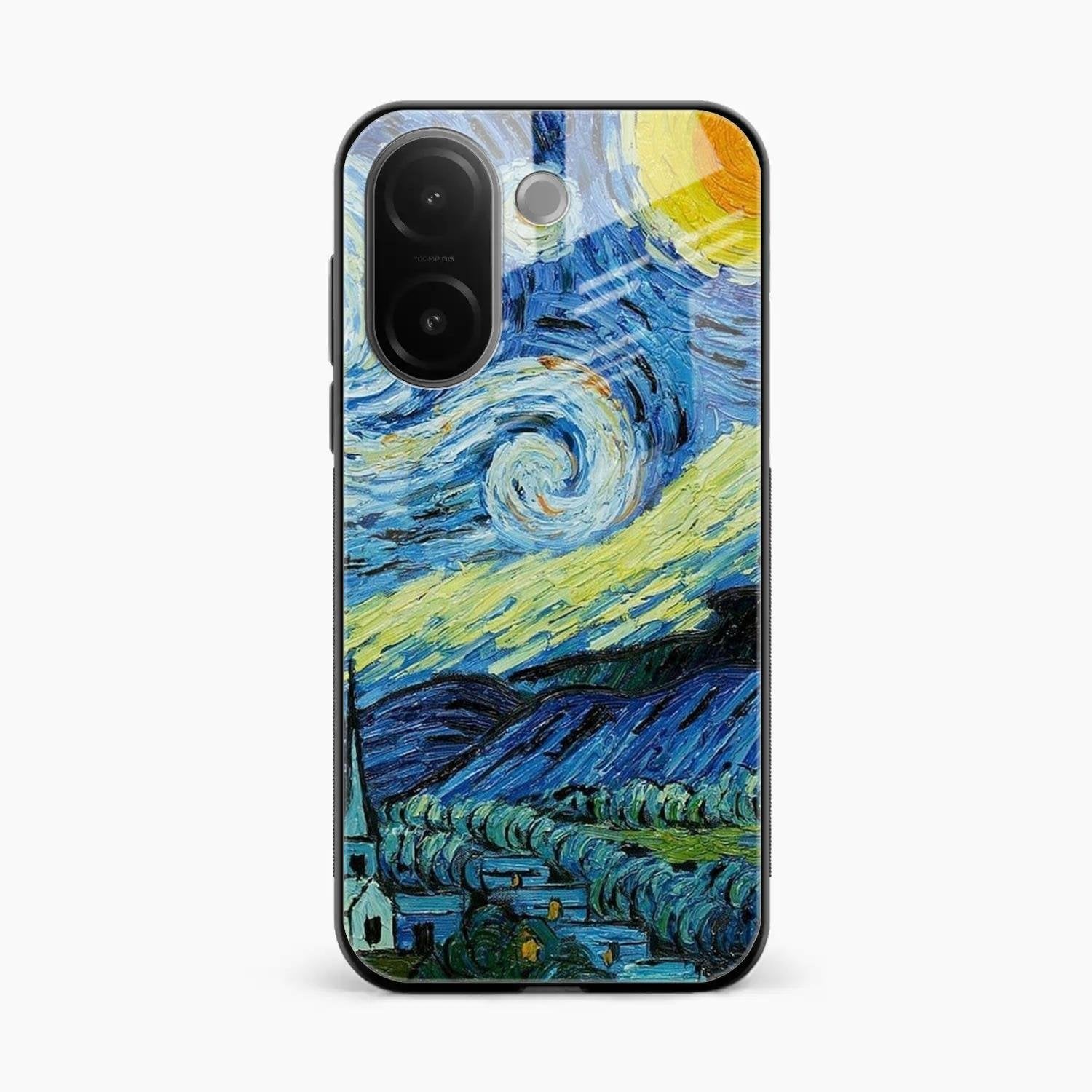 Van Gogh Art Glass Case Cover For Vivo V60e 5G