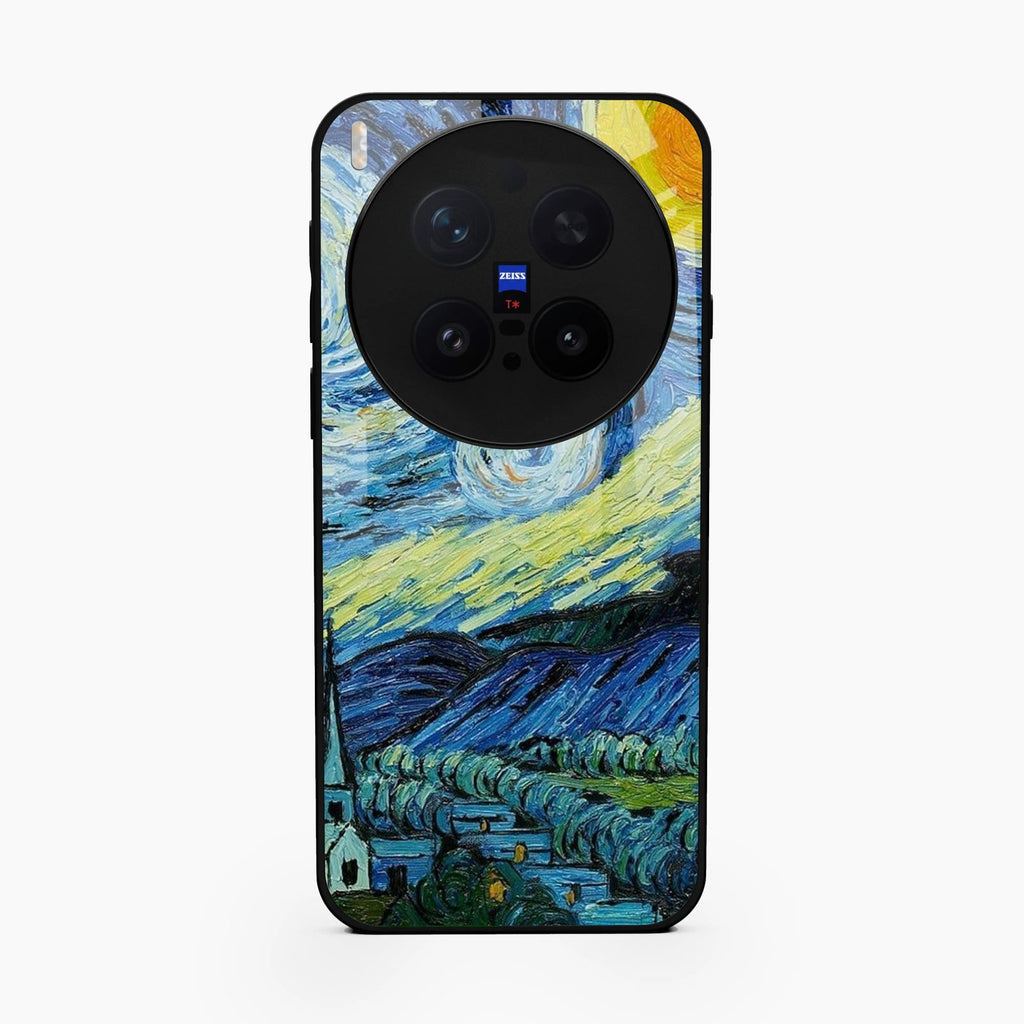 Van Gogh Art Glass Case Cover For Vivo X300 Pro 5G