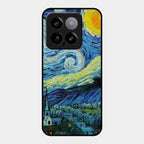 Van Gogh Art Glass Case Cover For Xiaomi 14 5G