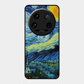 Van Gogh Art Glass Case Cover For Xiaomi 14 Ultra