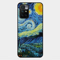Van Gogh Art Glass Case Cover For Xiaomi Redmi 10 Prime