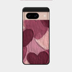 Velvet Hearts Glass Case Cover For Google Pixel 8 5G